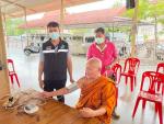 เทศบาลตำบลพนมสารคามร่วมกับโรงพยาบาลพนมสารคามและอสม.ตรวจคัดกร